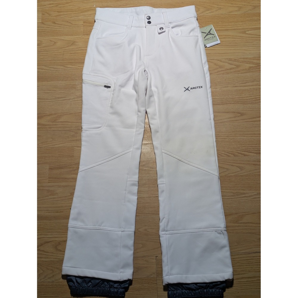 Arctix Womens Sarah Pant Insulated Snow Ski Pants White Small S 4-6